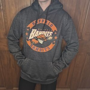 Buffalo Bandits Gray Hoodie